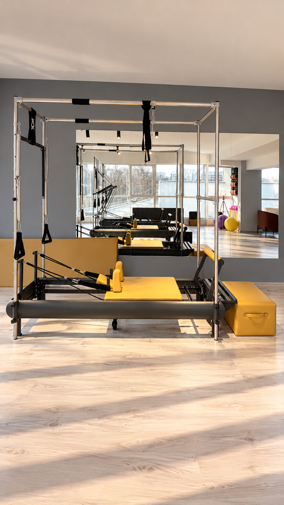 Anka Pilates Studios cadillac ve reformer ekipmanları